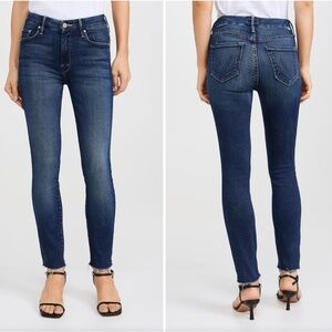 MOTHER The Looker Ankle Fray Jeans